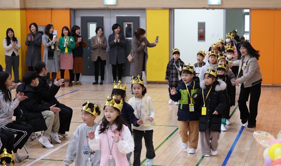 1학년 신입생들의 입장