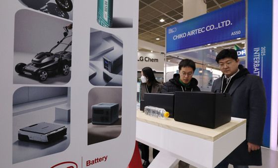 인터배터리 참석한 BYD