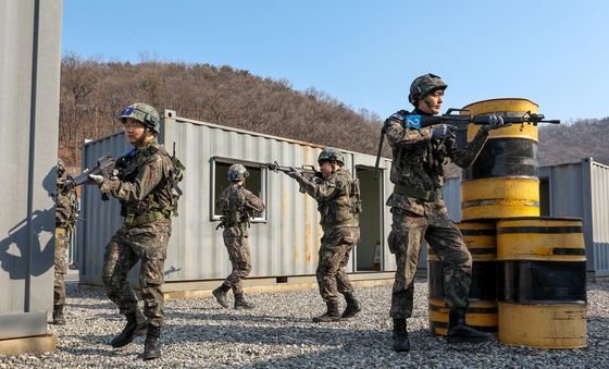 예비군훈련 시작