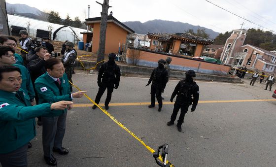 포탄 오발 사고 현장 찾은 권영세 비대위원장