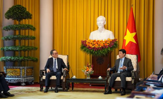 조태열 장관, 르엉 끄엉 베트남 국가주석 예방