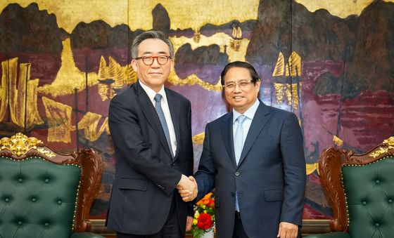 조태열 장관, 팜 밍 찡 베트남 총리 예방