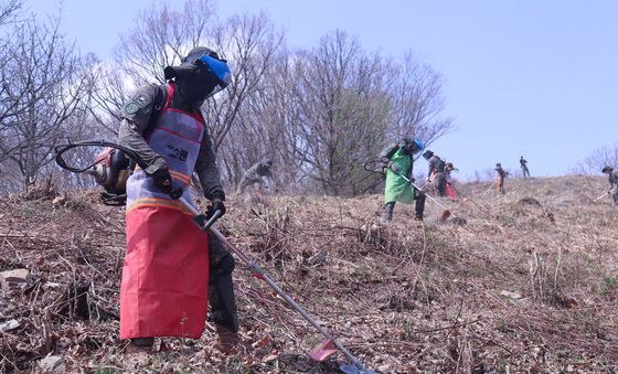 육군 50사단 산불예방 작전