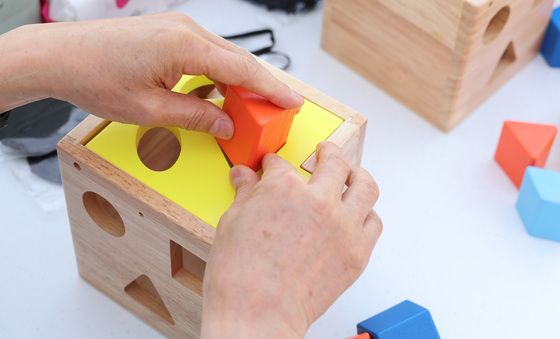 촉각에 의지하는 시각 장애인의 입장에서