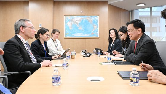 최상목 부총리, 독일 재무장관과 면담