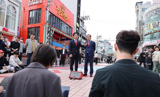 젊음의 심장 찾은 홍준표