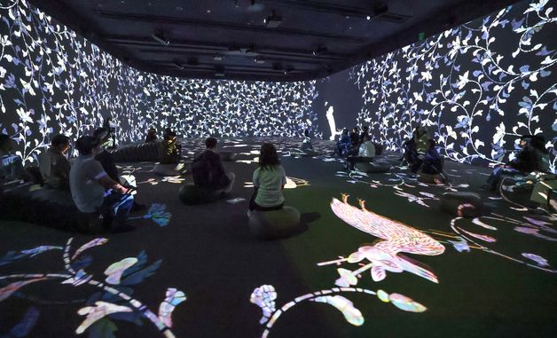 실감 콘텐츠 공개하는 국립중앙박물관