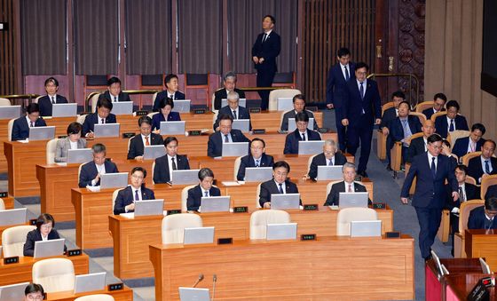 한덕수·최상목 대정부질문 불출석