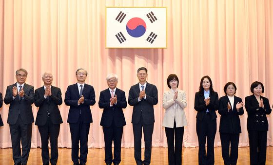 마은혁 신임 헌법재판관 취임식