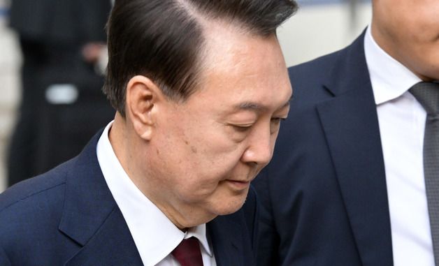 귀가하는 윤석열