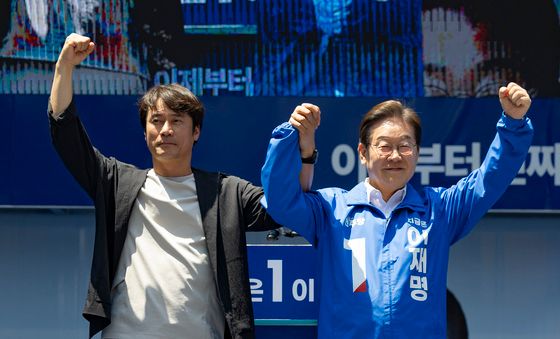 황현필 강사 손잡은 이재명 후보