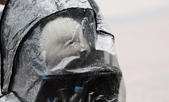 비 내리는 풍경