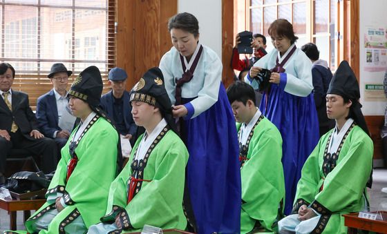 성년의날 앞두고 전통 성년례