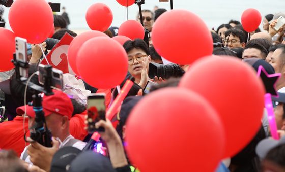 한동훈 향한 관심