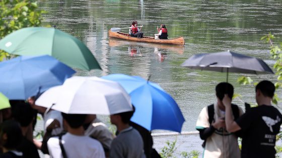비 그치고 더워진 초여름 날씨