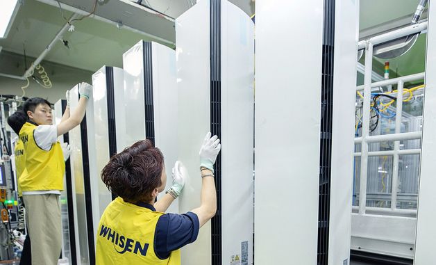 'AI 기술 적용' LG 휘센 에어컨, 전년 동기 대비 45% 증가