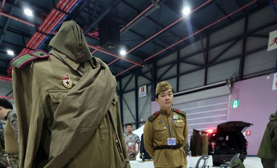 붉은군대 제2친위보병사단의 전시품을 소개합니다