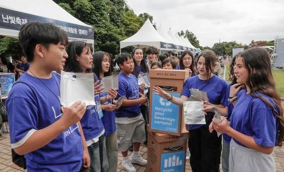 멸균팩 재활용하고 자원순환을 통한 환경 보호 함께해요!
