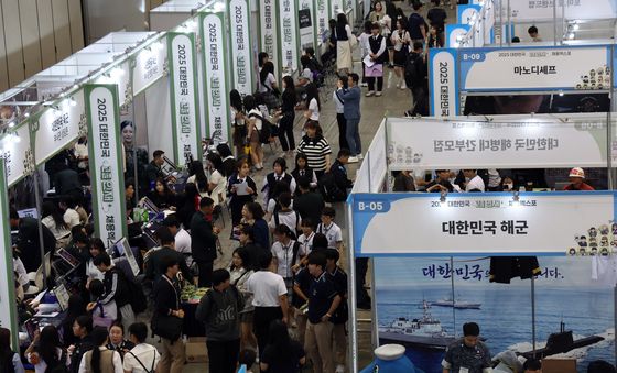 취업준비하는 고교생들