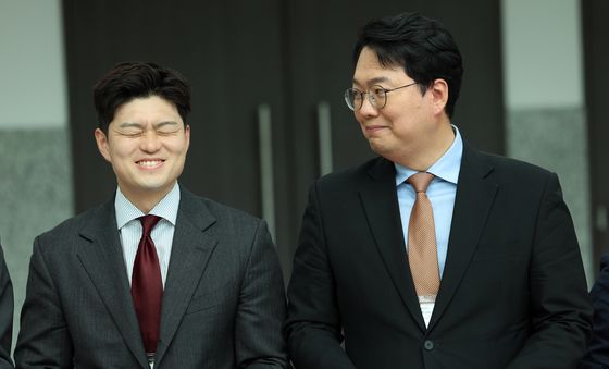 화기애애한 김용태·천하람