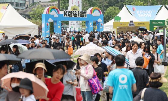 시민들로 붐비는 2025 서울식품유통대전
