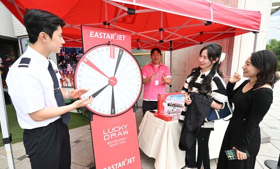 '도쿠시마 라면' 출시 기념행사