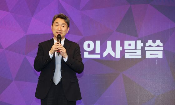 이산가족 초청행사 축사하는 이주호 권한대행