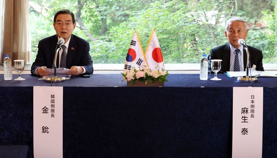 김윤 한일경제협회 회장 공동기자회견 발언