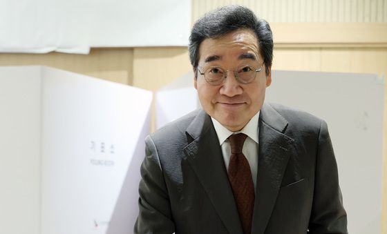 이낙연, 제21대 대선 사전투표 완료