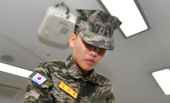 해병대 훈련병도 사전 투표