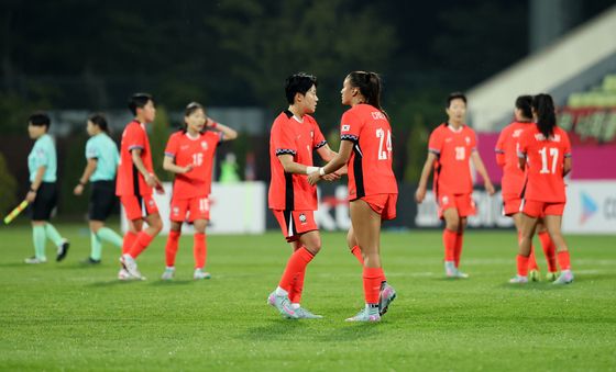 여자 축구 대표팀 콜롬비아 친선전 1대0 패배