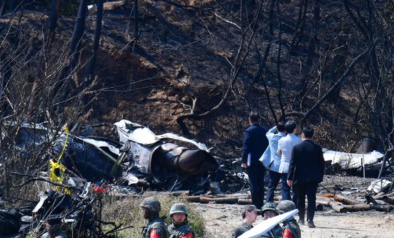 민관군 합동 사고 조사위 현장 조사