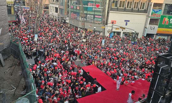 김문수 포항 집중 유세