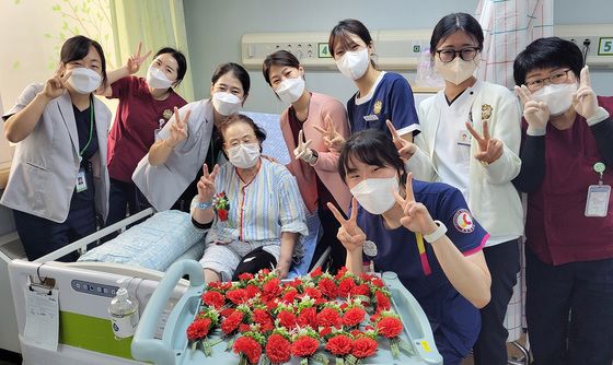 "건강과 쾌유를 기원합니다"