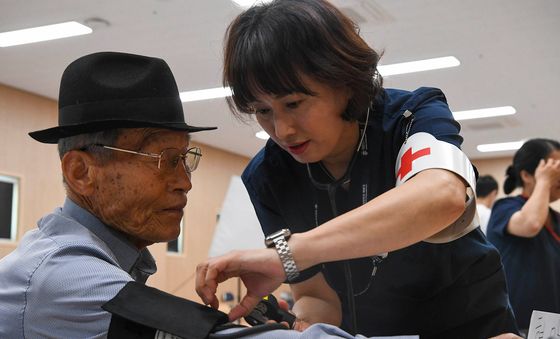 해병대 1사단 가정의 달 의료 대민지원