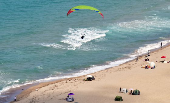 바다위를 날아서