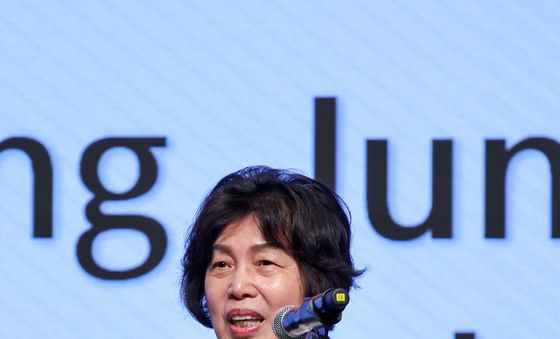 축사하는 강정애 국가보훈부 장관