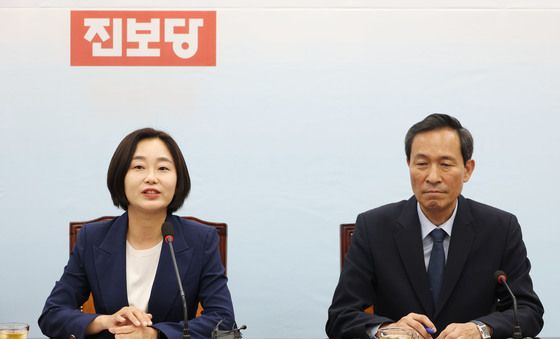 김재연 상임대표, 우상호 정무수석 접견