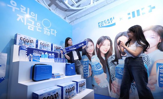 아일릿 팝업스토어에서 만나는 포카리스웨트 감성 공간