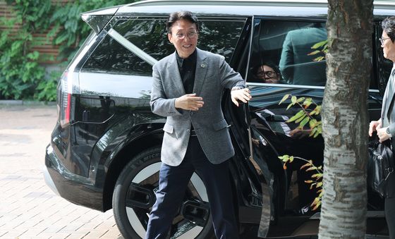 김민석 국무총리 후보자 '출근길'