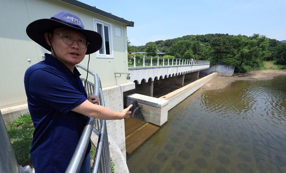 집중호우 대비…청계저수지 수문 개방해 방류