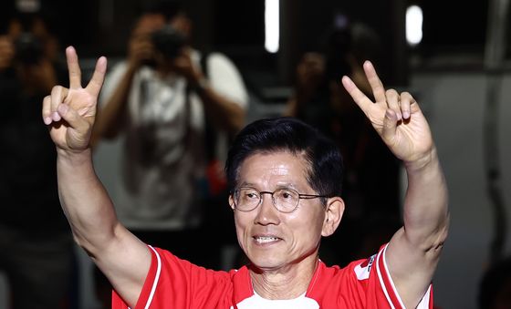 김문수 후보, '기호 2번'