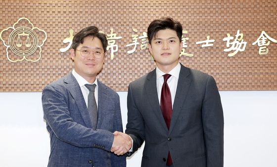 대한변협회장 만난 김용태 국민의힘 비대위원장