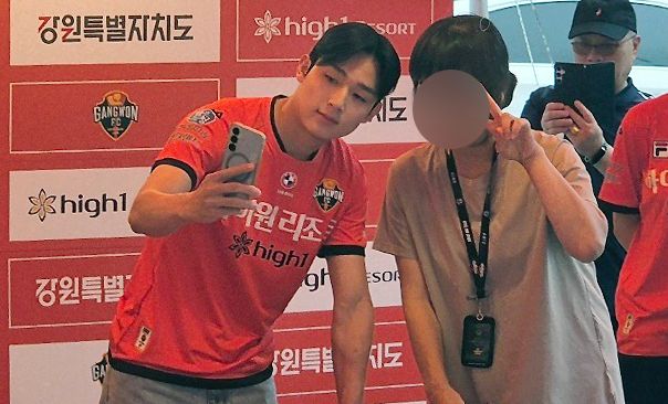 오랜 만에 강릉 찾은 양민혁