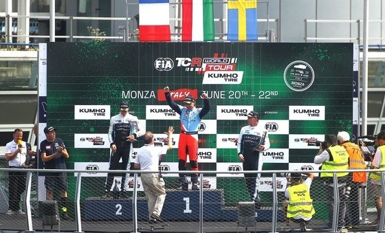 현대자동차 '더 뉴 아반떼 N TCR', '2025 TCR 월드투어' 3라운드 우승