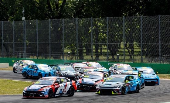 현대자동차 '더 뉴 아반떼 N TCR', '2025 TCR 월드투어' 3라운드 우승