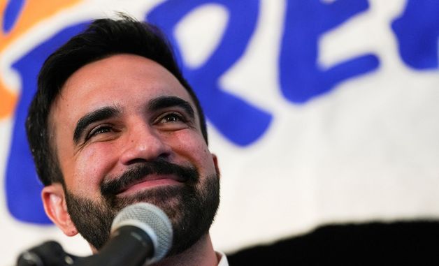 [포토]뉴욕시장 민주당 예비선거 1위는 33살 무슬림 정치신예