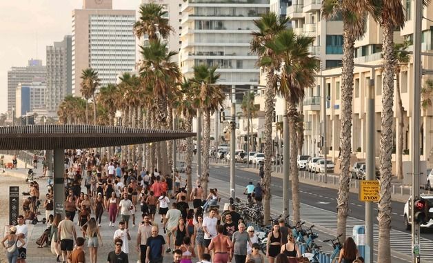 [포토] 12일 만에 평화 찾아온 텔아비브