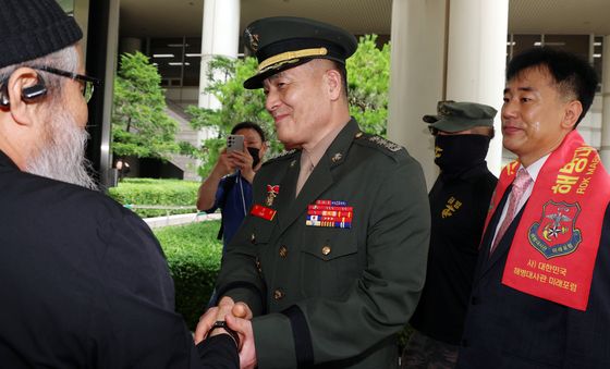 응원받는 박정훈 대령