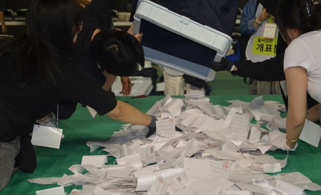 제21대 대선 개표 시작